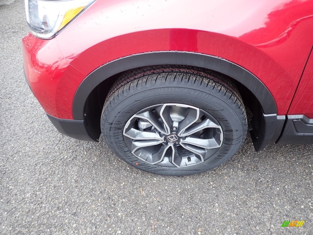 2021 CR-V EX-L AWD - Radiant Red Metallic / Gray photo #2