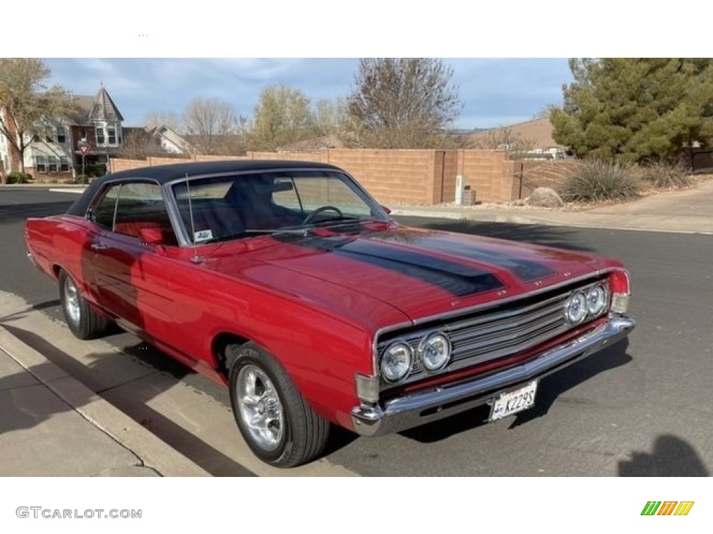 Candy Apple Red 1969 Ford Fairlane 2 Door Hardtop Exterior Photo #140918102