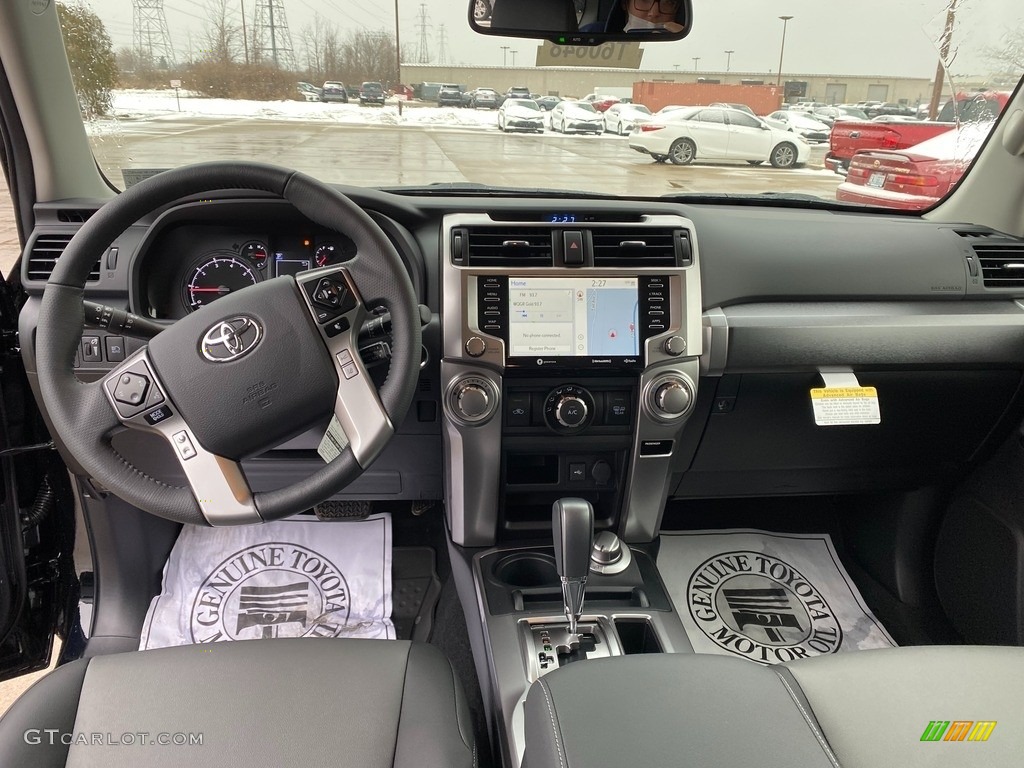 Black/Graphite Interior 2021 Toyota 4Runner SR5 Premium 4x4 Photo #140918657
