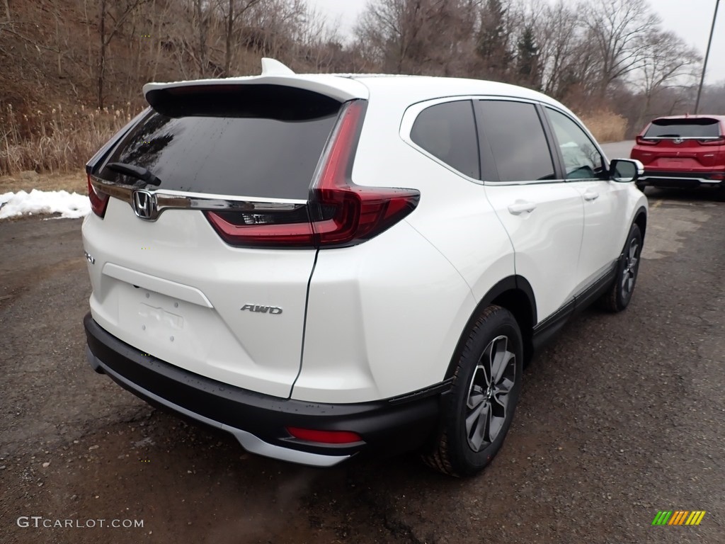 2021 CR-V EX AWD - Platinum White Pearl / Black photo #6