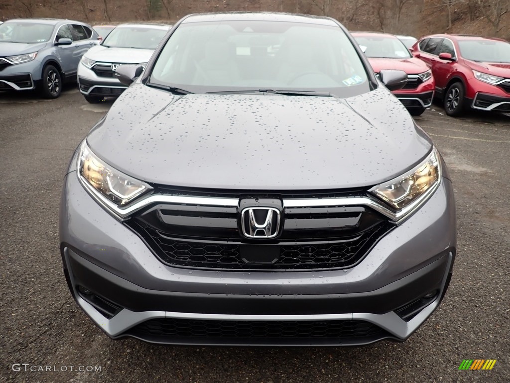 2021 CR-V EX AWD - Modern Steel Metallic / Gray photo #7