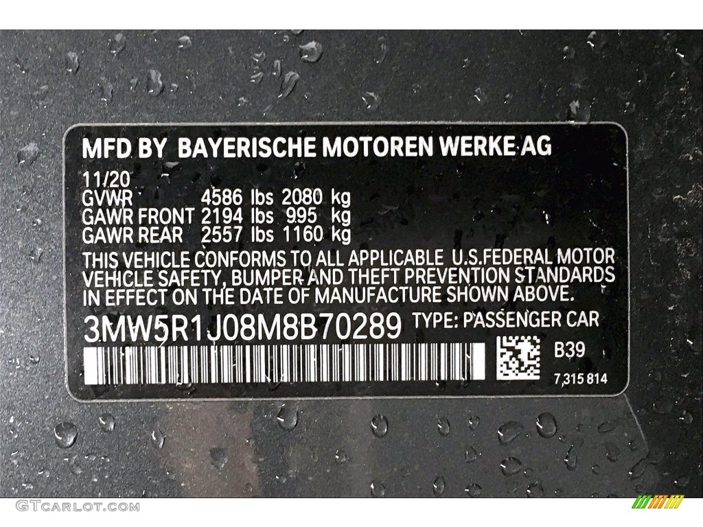2021 3 Series 330i Sedan - Mineral Gray Metallic / Black photo #18