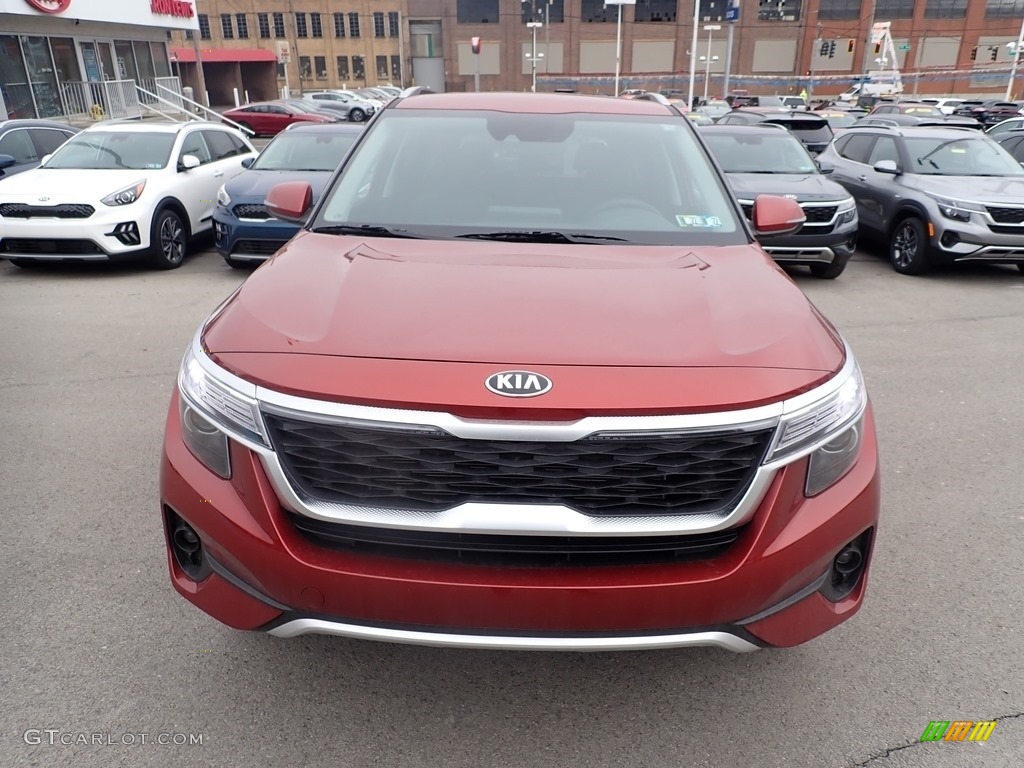 2021 Seltos S AWD - Mars Orange / Black photo #4