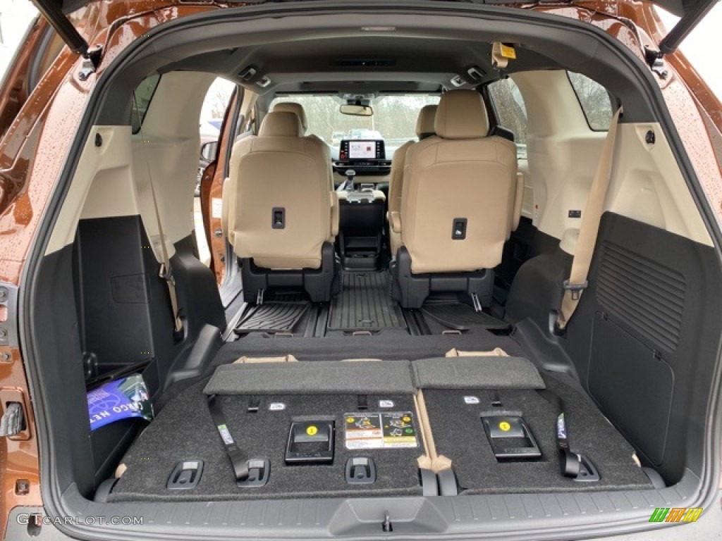 2021 Toyota Sienna XLE AWD Hybrid Trunk Photos
