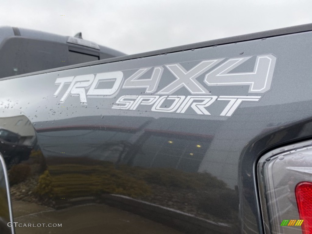 2021 Tacoma TRD Sport Double Cab 4x4 - Magnetic Gray Metallic / TRD Cement/Black photo #24