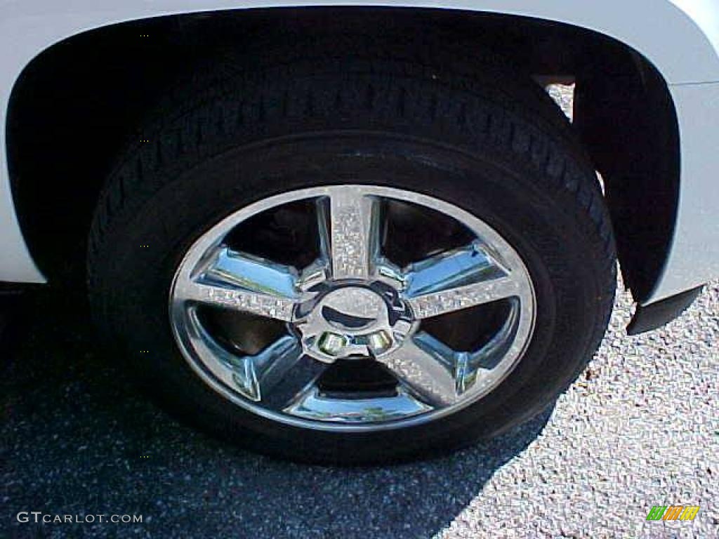 2007 Tahoe LTZ 4x4 - Summit White / Light Cashmere/Ebony photo #4