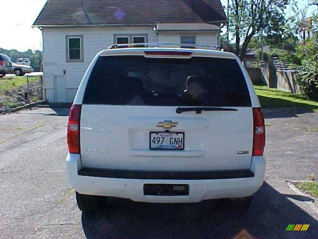 2007 Tahoe LTZ 4x4 - Summit White / Light Cashmere/Ebony photo #10
