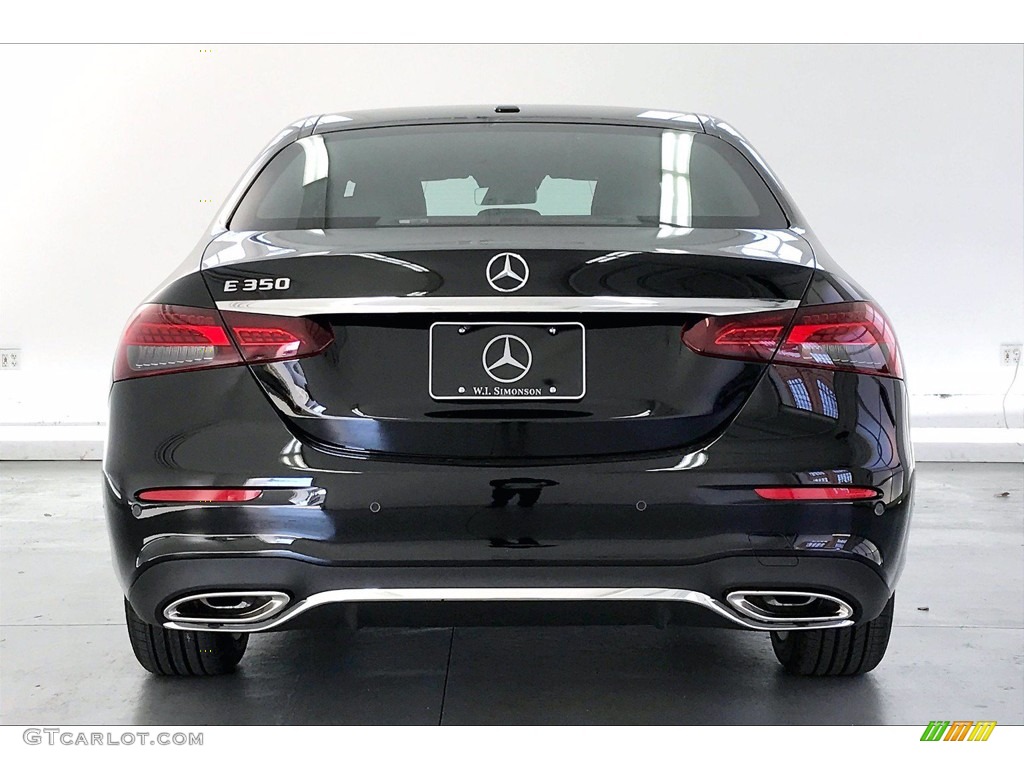 2021 E 350 Sedan - Black / Black photo #3