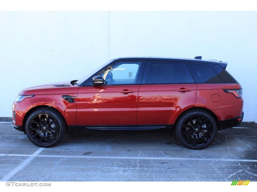 Firenze Red Metallic 2021 Land Rover Range Rover Sport HSE Silver Edition Exterior Photo #140921326