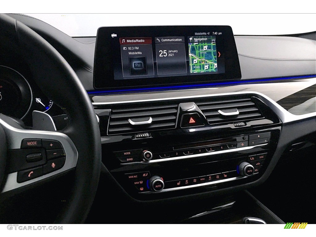 2018 5 Series 540i Sedan - Mediterranean Blue Metallic / Black photo #5