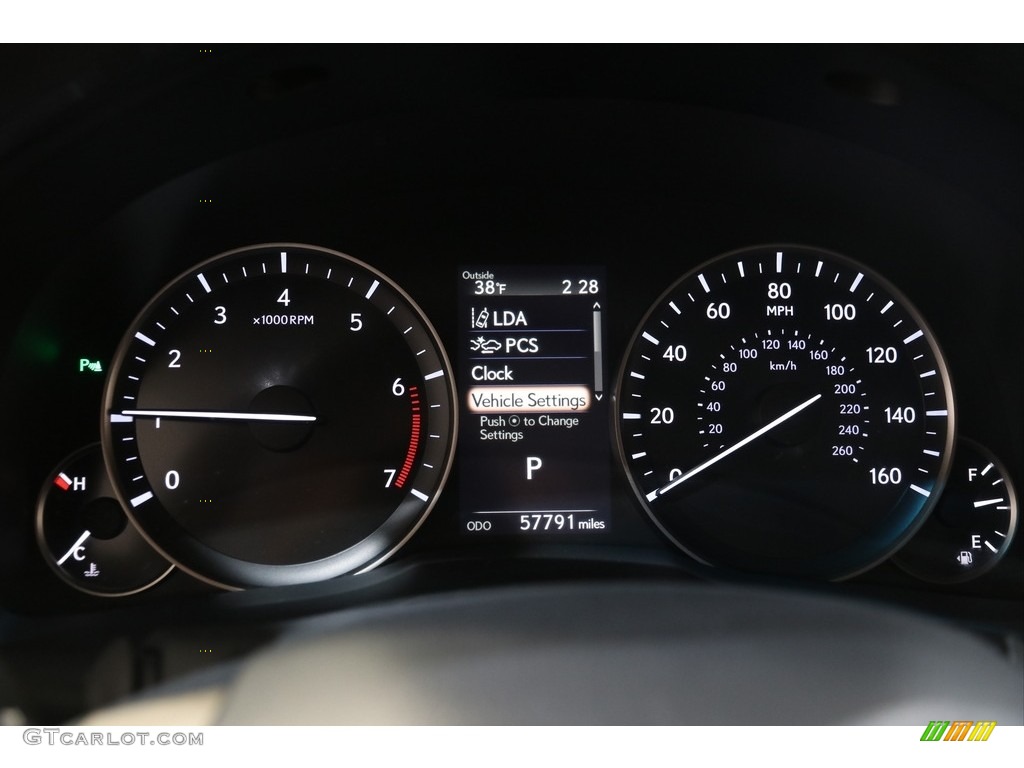 2016 Lexus ES 350 Gauges Photo #140921374