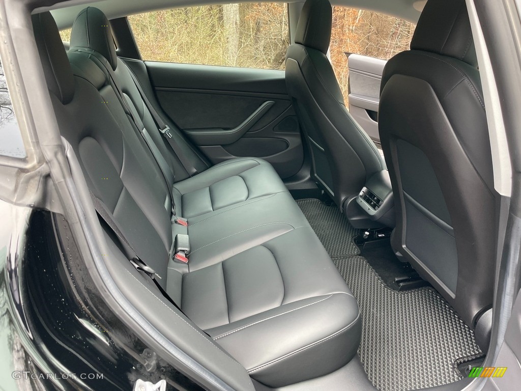 Black Interior 2019 Tesla Model 3 Performance Photo #140921689