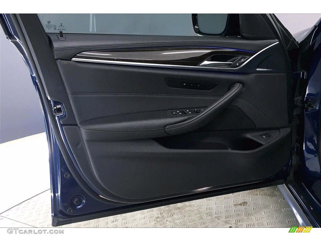 2018 5 Series 540i Sedan - Mediterranean Blue Metallic / Black photo #23