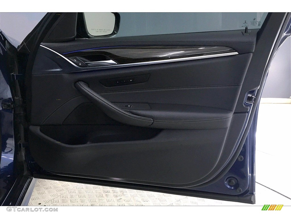 2018 5 Series 540i Sedan - Mediterranean Blue Metallic / Black photo #24