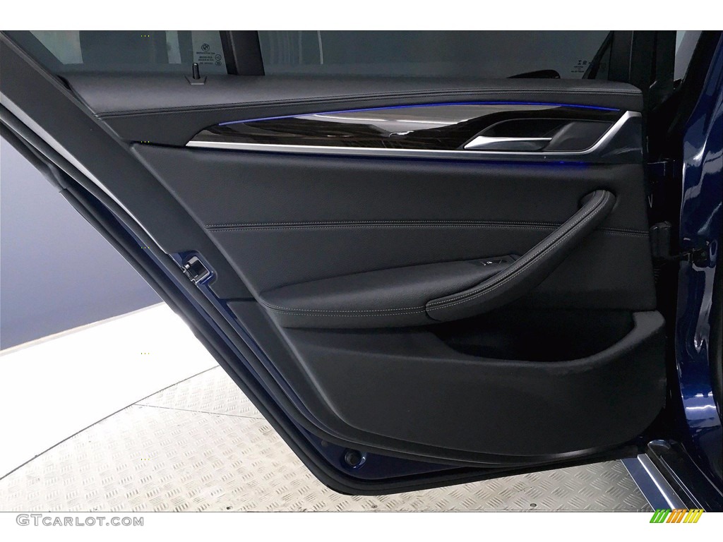 2018 5 Series 540i Sedan - Mediterranean Blue Metallic / Black photo #25