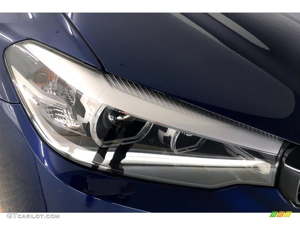 2018 5 Series 540i Sedan - Mediterranean Blue Metallic / Black photo #26