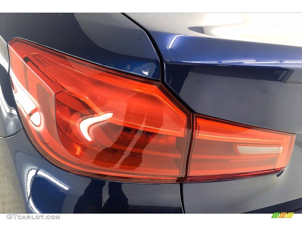 2018 5 Series 540i Sedan - Mediterranean Blue Metallic / Black photo #27