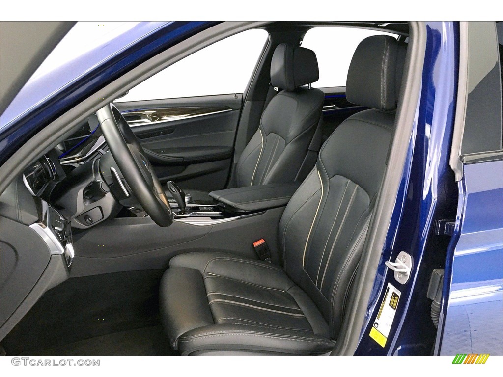 2018 5 Series 540i Sedan - Mediterranean Blue Metallic / Black photo #28