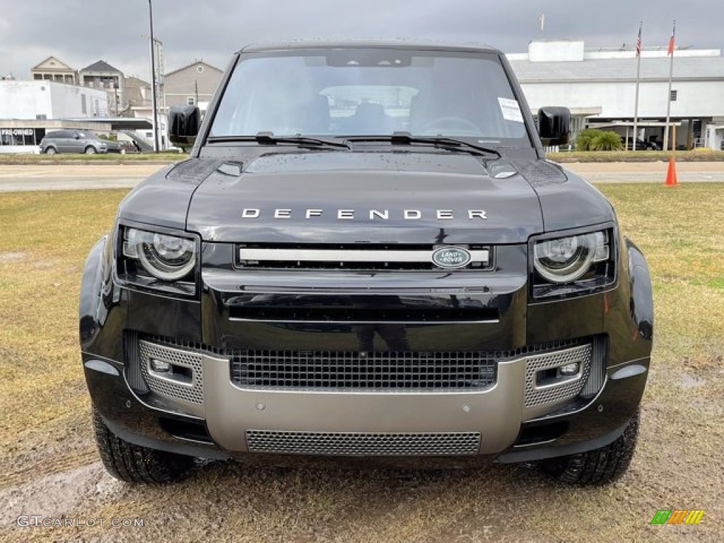Santorini Black Metallic 2021 Land Rover Defender 110 X-Dynamic HSE Exterior Photo #140922061