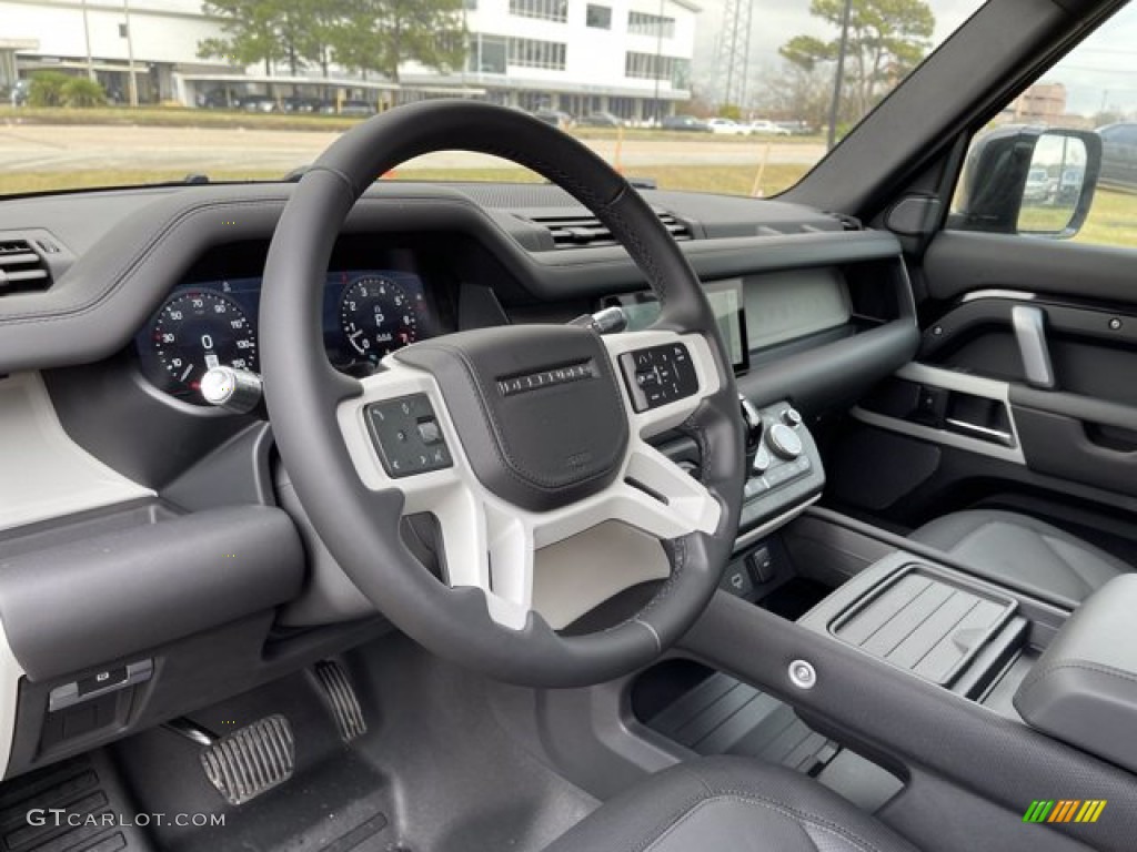 Ebony Interior 2021 Land Rover Defender 110 X-Dynamic HSE Photo #140922184