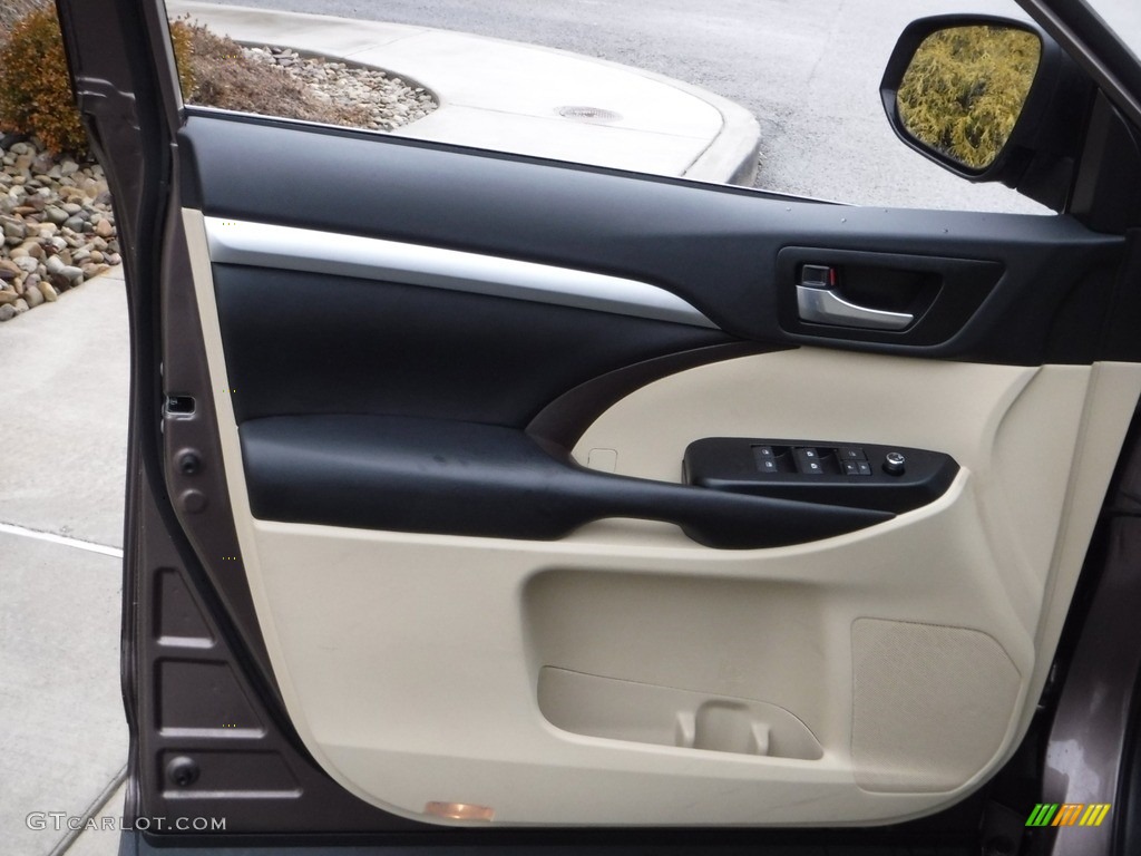 2018 Highlander XLE AWD - Toasted Walnut Pearl / Almond photo #19