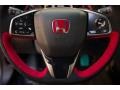 Black/Red 2021 Honda Civic Type R Steering Wheel