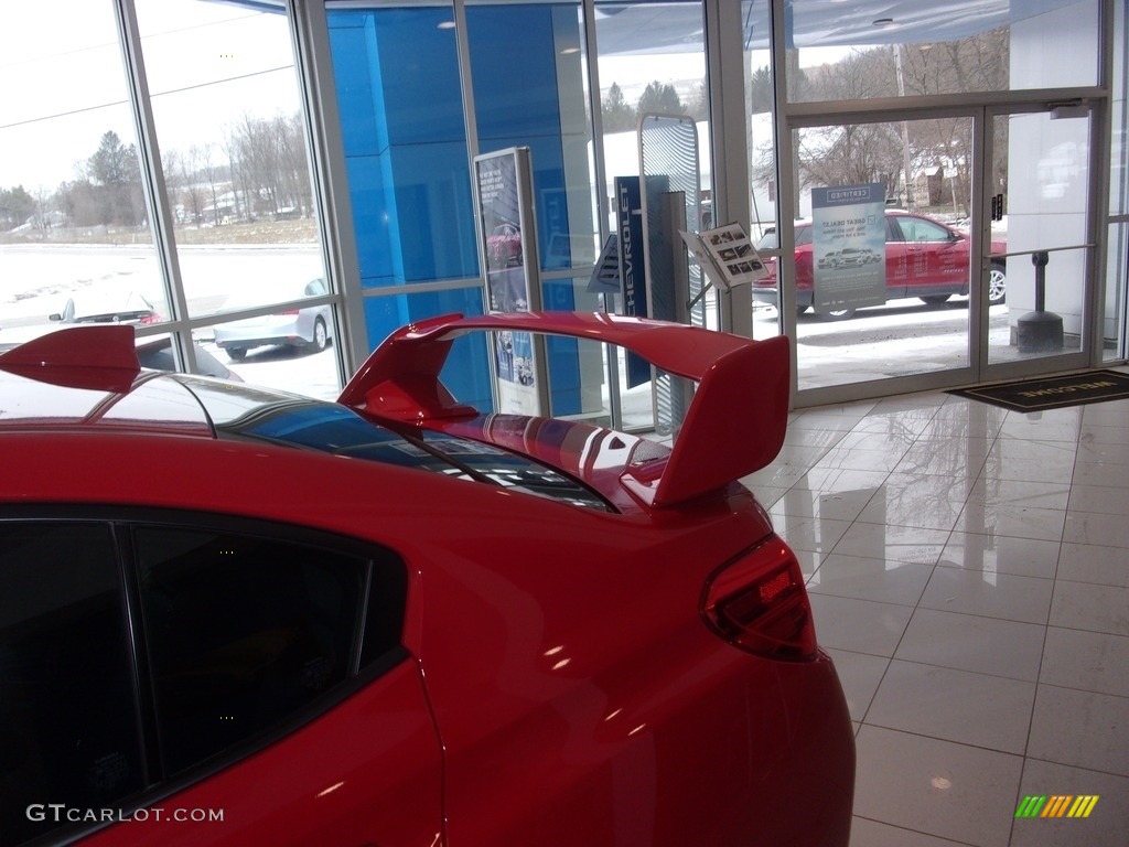 2019 WRX STI Limited - Pure Red / Black Ultrasuede/Carbon Black photo #7