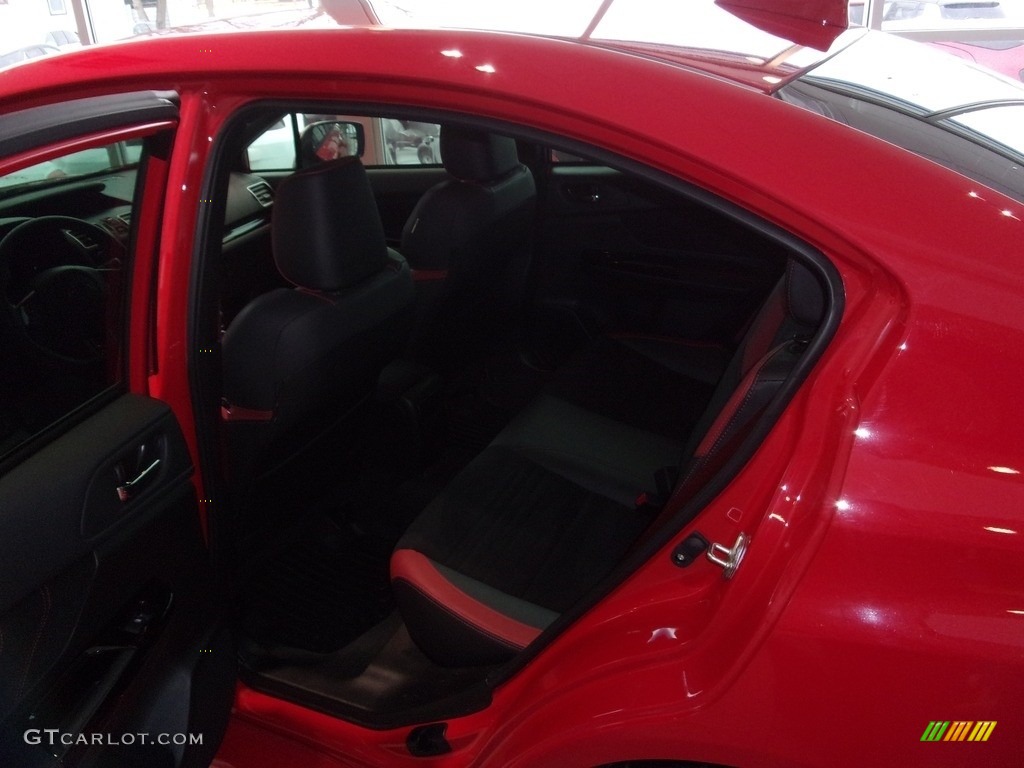 2019 WRX STI Limited - Pure Red / Black Ultrasuede/Carbon Black photo #11