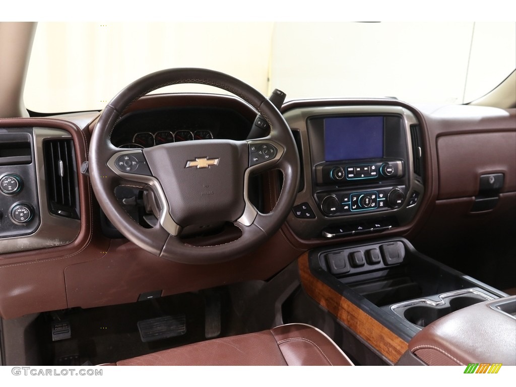 2014 Chevrolet Silverado 1500 High Country Crew Cab 4x4 High Country Saddle Dashboard Photo #140926385