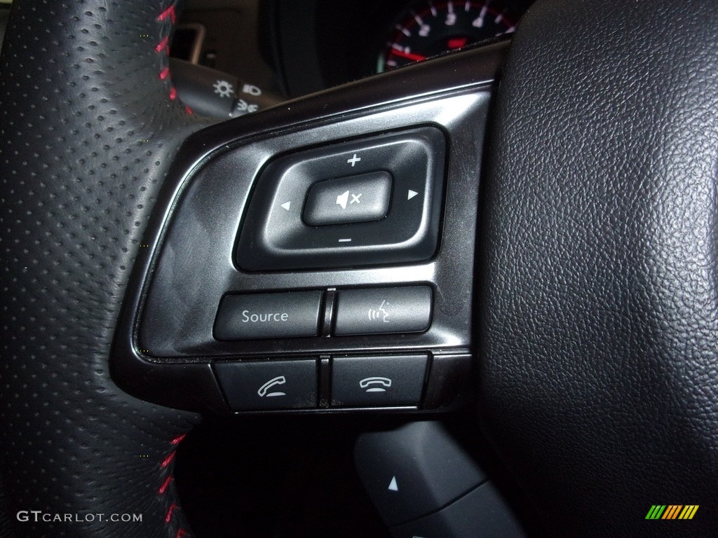 2019 WRX STI Limited - Pure Red / Black Ultrasuede/Carbon Black photo #19