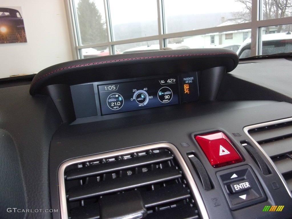 2019 WRX STI Limited - Pure Red / Black Ultrasuede/Carbon Black photo #22