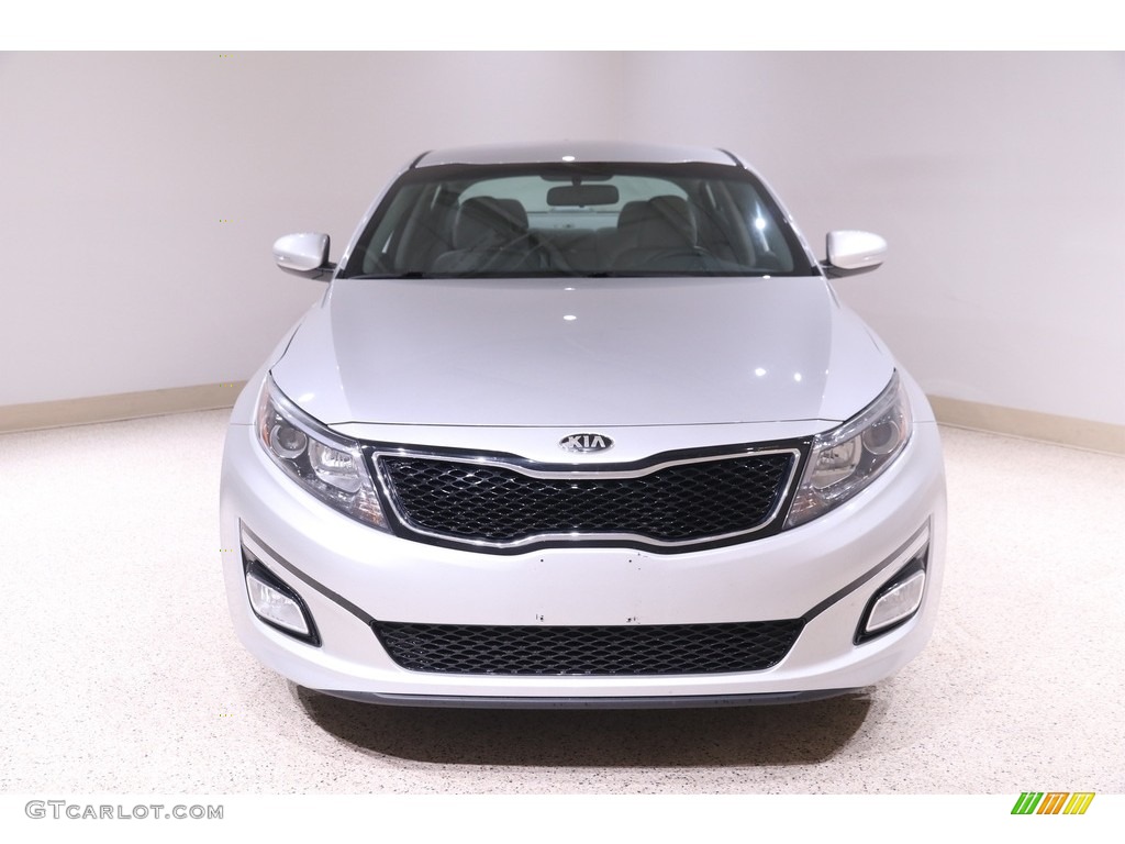 2015 Optima LX - Bright Silver / Gray photo #2