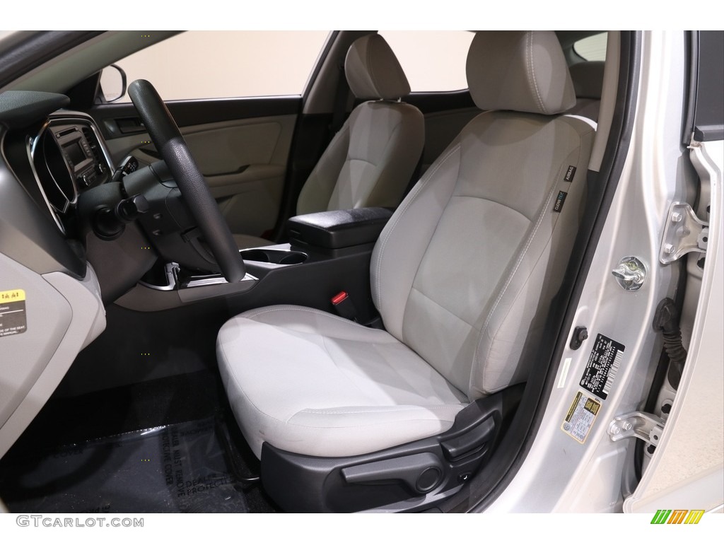 2015 Optima LX - Bright Silver / Gray photo #5