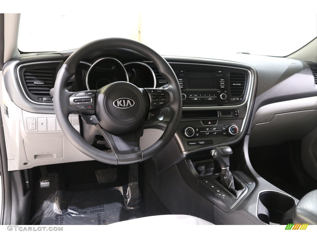 2015 Optima LX - Bright Silver / Gray photo #6