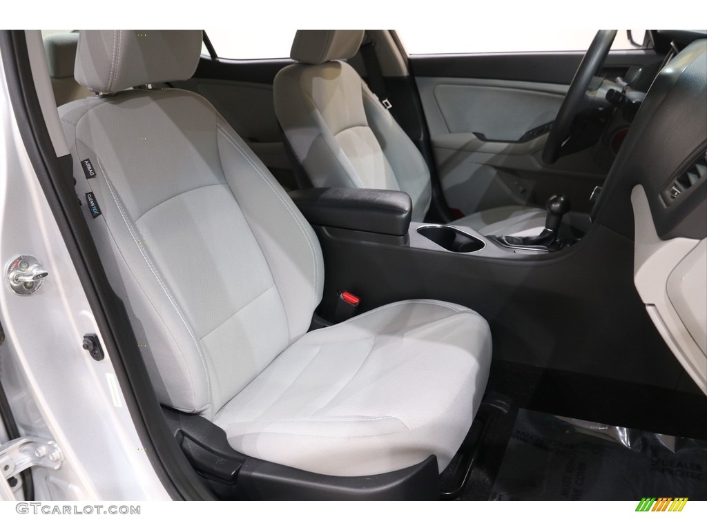2015 Optima LX - Bright Silver / Gray photo #14