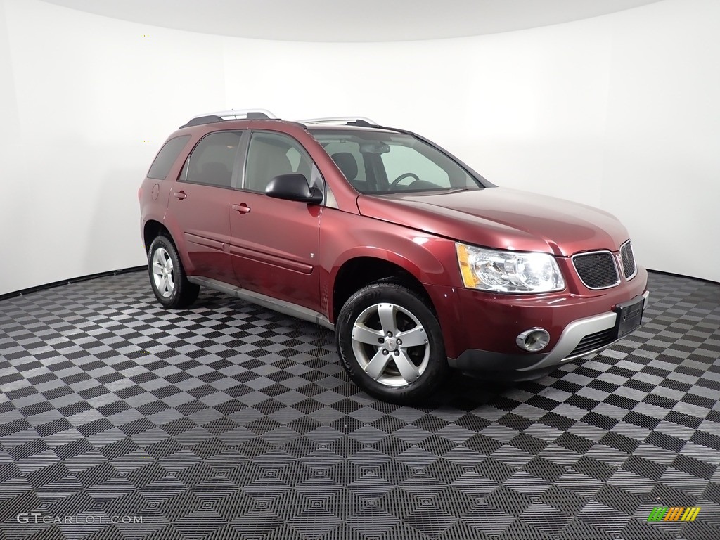 Sonoma Red Metallic 2007 Pontiac Torrent AWD Exterior Photo #140927759