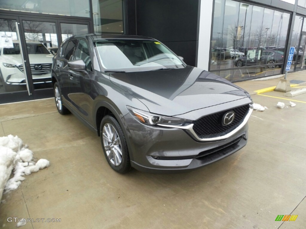 2020 CX-5 Grand Touring AWD - Machine Gray Metallic / Black photo #1