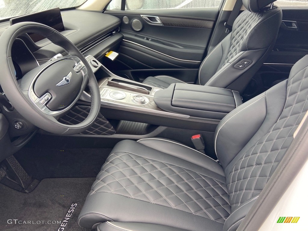 Black Interior 2021 Genesis GV80 3.5T AWD Photo #140928029