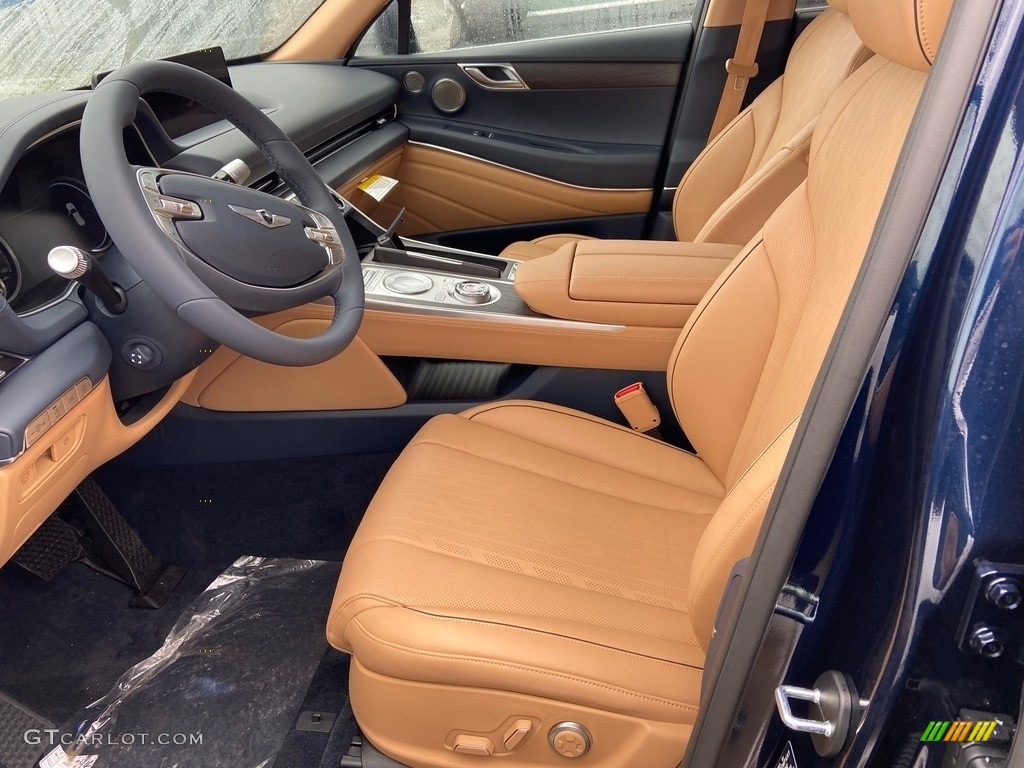 2021 GV80 2.5T AWD - Adriatic Blue / Blue/Dune photo #3