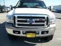 2007 Oxford White Clearcoat Ford F250 Super Duty King Ranch Crew Cab 4x4  photo #1
