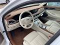 2021 Genesis G90 Beige/Havana Interior Interior Photo