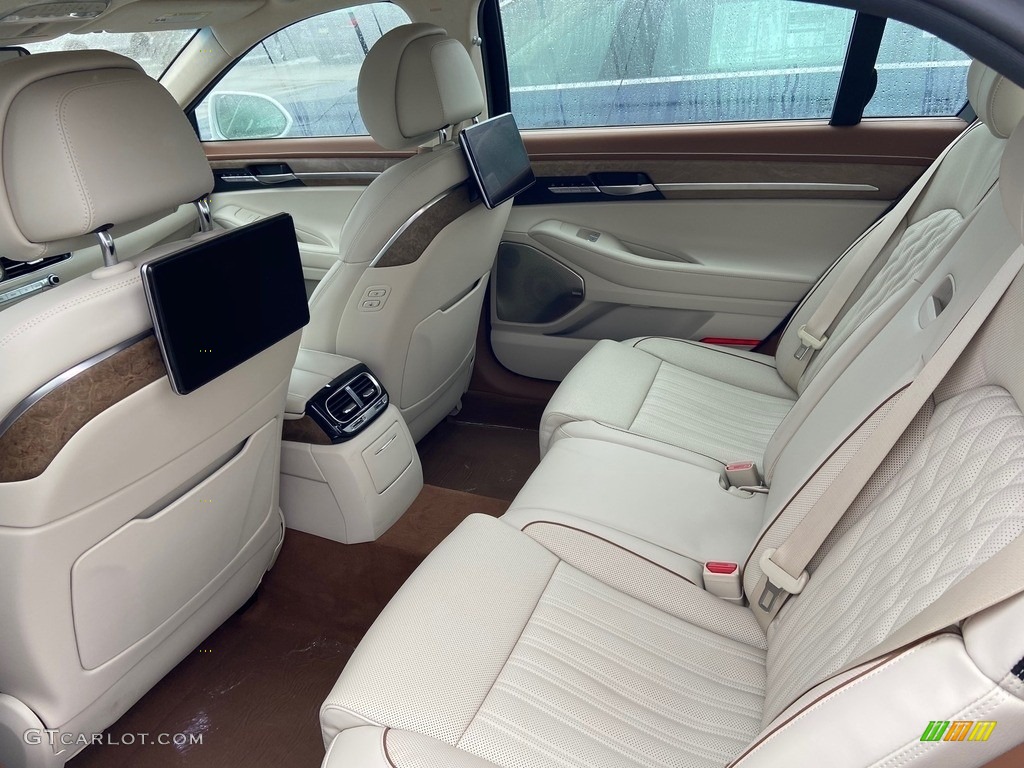 Beige/Havana Interior 2021 Genesis G90 5.0 AWD Photo #140928365