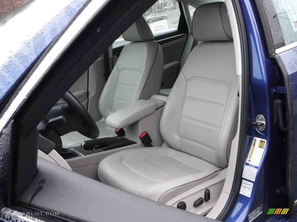 2017 Passat SE Sedan - Reef Blue Metallic / Moonrock Gray photo #22