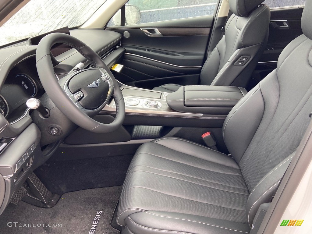 Black Interior 2021 Genesis GV80 3.5T AWD Photo #140928455