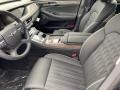 2021 Genesis G90 Black/Black Interior Front Seat Photo