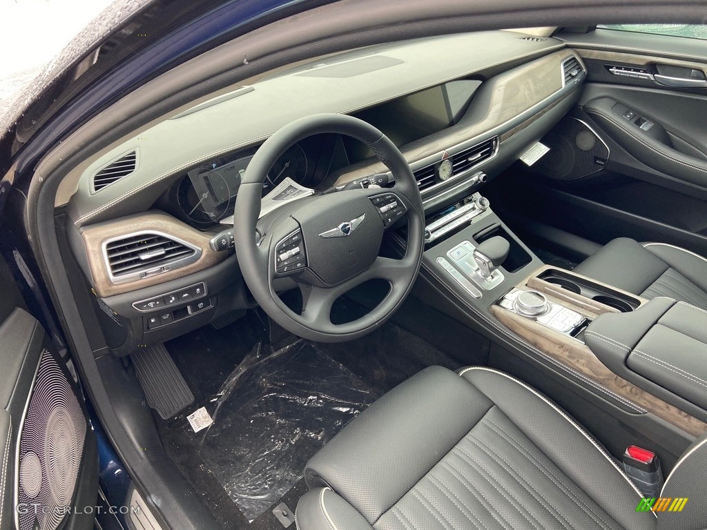 Black/Black Interior 2021 Genesis G90 3.3T Photo #140928911