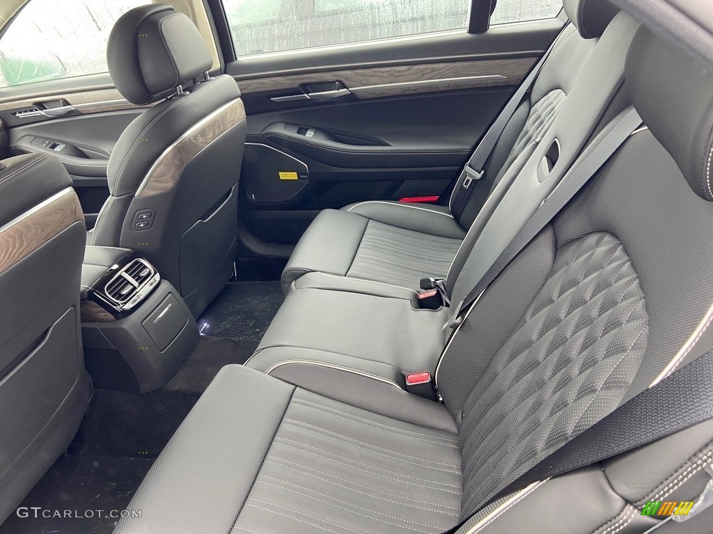 Black/Black Interior 2021 Genesis G90 3.3T Photo #140928929