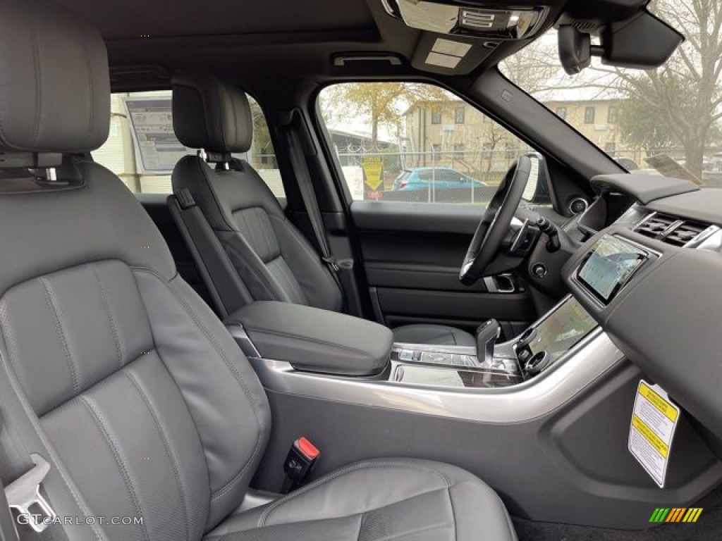 2021 Range Rover Sport HSE Dynamic - SVO Premium Palette Black / Ebony photo #4
