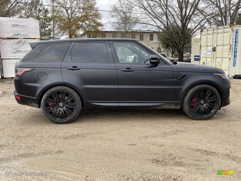 2021 Range Rover Sport HSE Dynamic - SVO Premium Palette Black / Ebony photo #8