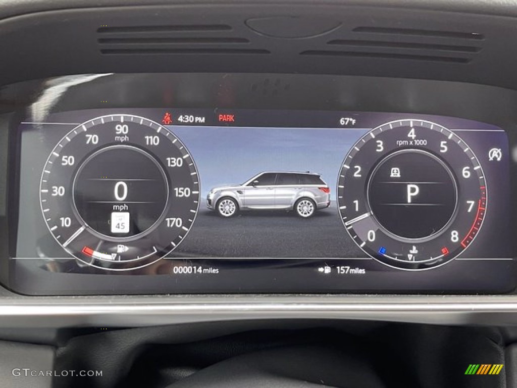 2021 Land Rover Range Rover Sport HSE Dynamic Gauges Photo #140929283